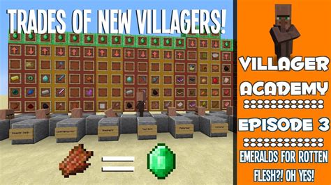 villager trading guide for rare items