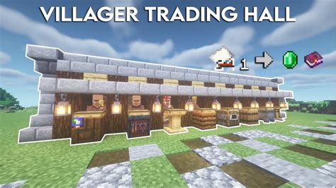 villager trading hall bedrock