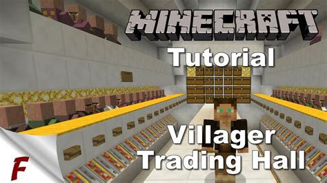 villager trading hall design map