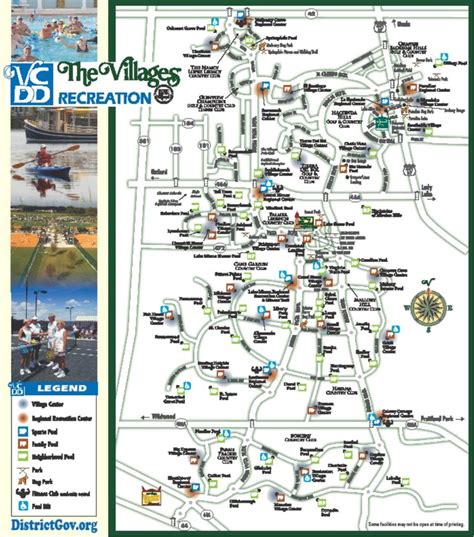 villages rec center map