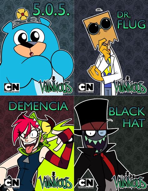 villainous show characters