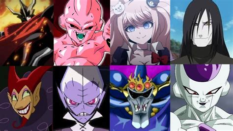 villains wiki anime villains