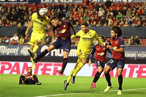 villarreal cf ca osasuna