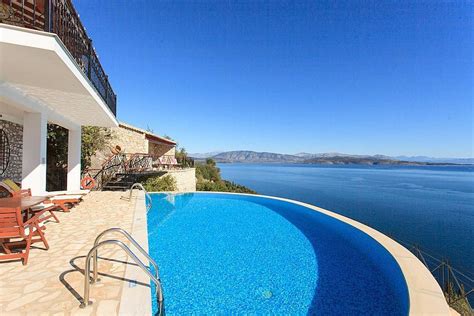villas in corfu with pool