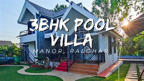 villas in palghar with swimming pool