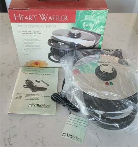 Villaware Uno Waffle Maker Instructions