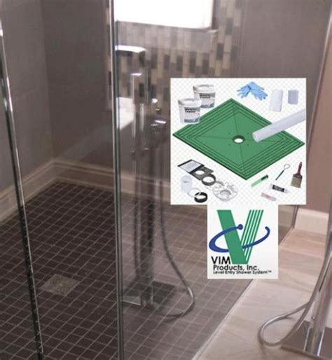 Vim Curbless Shower Kit