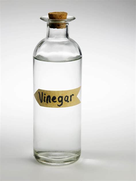 Water and vinegar