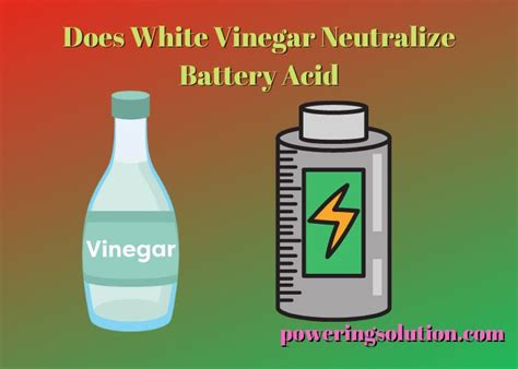 Vinegar Acid Neutralize