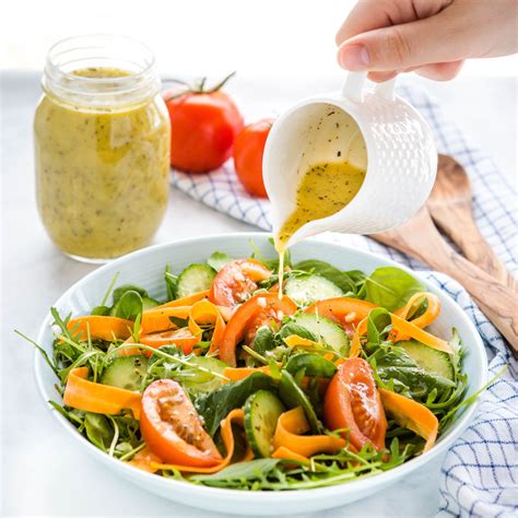 Vinegar Dressing Salad