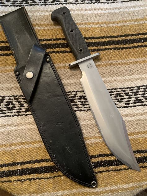 Blackjack Classic Model 124 Ant. Ivory Micarta Knife (Satin) Perry