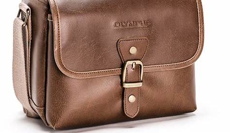 Vintage Camera Bag Tiding Crazy Horse Leather Style Crossbody