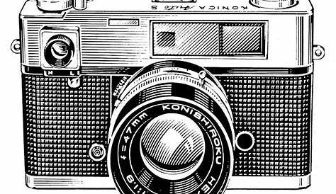 Vintage Camera Clipart Black And White Clip Art Google Search