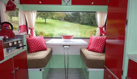 Before & After Photos of Our Restored Vintage Caravan
