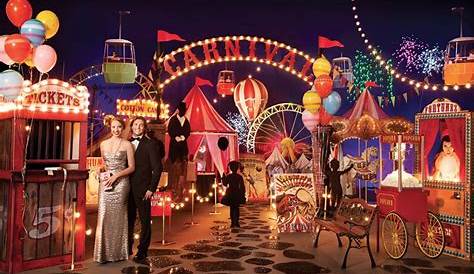 Vintage Carnival Prom Theme Under The Big Top Circus Circus