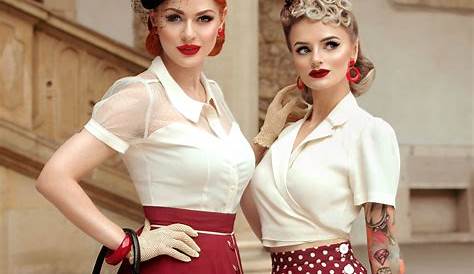 Vintage Clothing Style For Women Plus Size Rockabilly Fashion Outfits Ideas