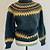 vintage fashion knit sweater