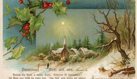 Vintage German Christmas Cards Pin By Dachweiler On Time Is Here