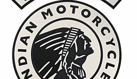Set of 2 vintage Indian Motorcycles Decals. 3 1/2 x 10 inches. NOS