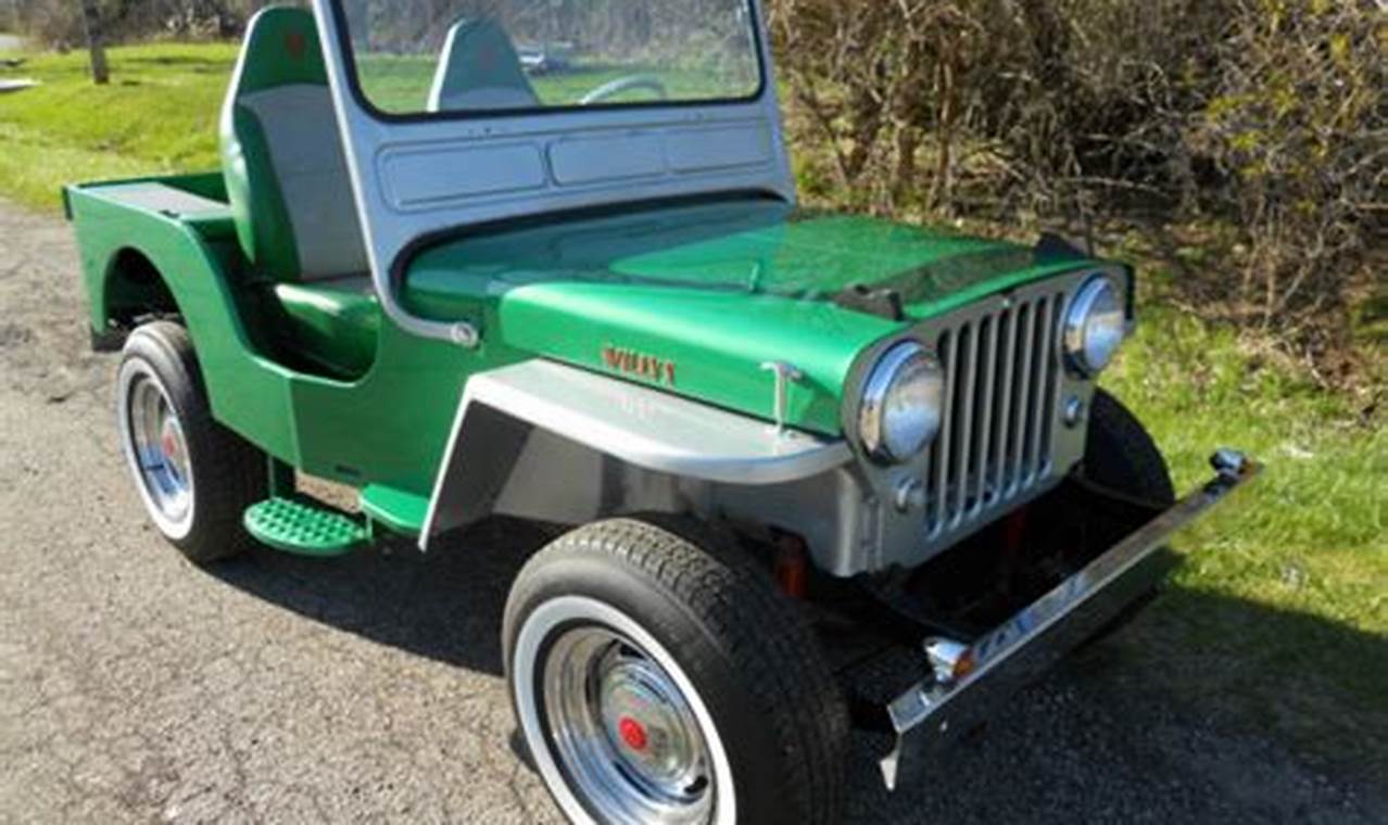 vintage jeep dj3 for sale