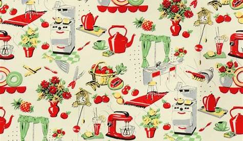 Rosie S Vintage Wallpaper History Of Kitchen Wallpaper House