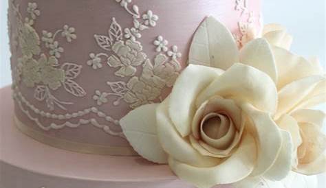 Vintage Lace Wedding Cake Designs Decorated By yBakey sDecor