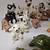 vintage miniature animal figurines