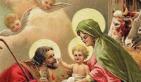 Vintage Religious Christmas Cards Pin On