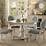 Kathryn Antique White Dining Room Set from Furniture of America