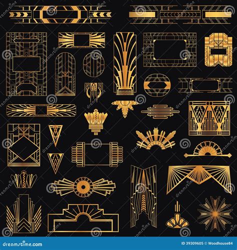 Vintage Art Deco Frames