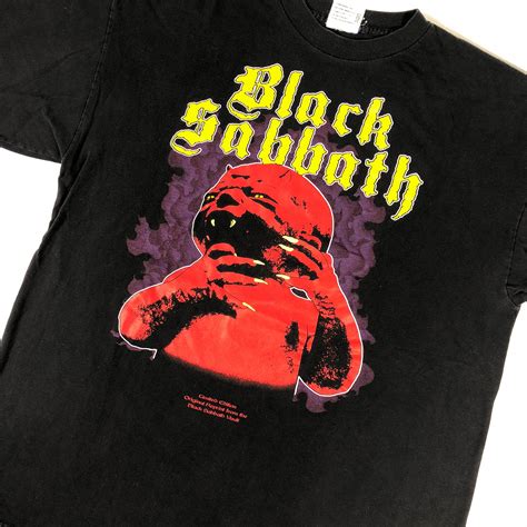 vintage black sabbath t shirts