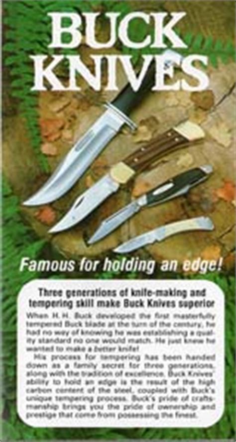 vintage buck knives catalog