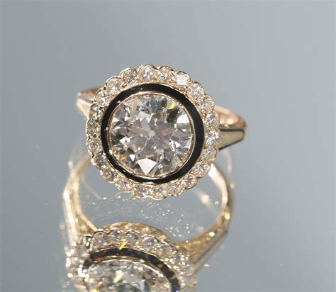 vintage cartier diamond rings