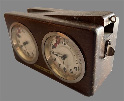 vintage chess clock