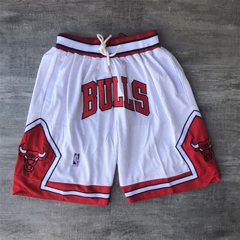 vintage chicago bulls basketball shorts