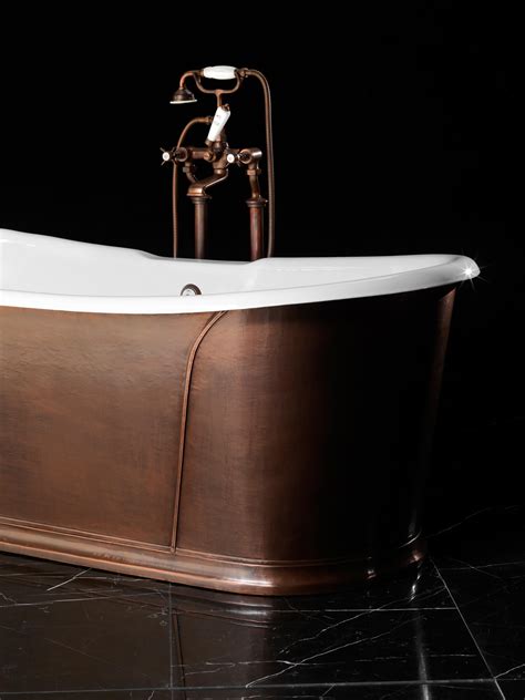 vintage copper bathtub