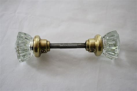 vintage crystal door knobs