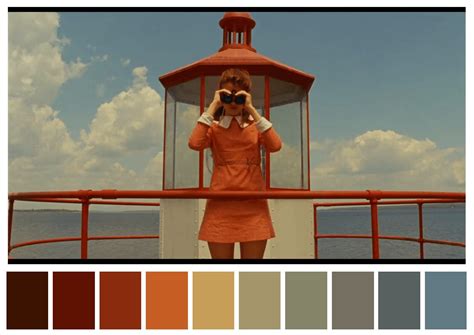 vintage film color palette