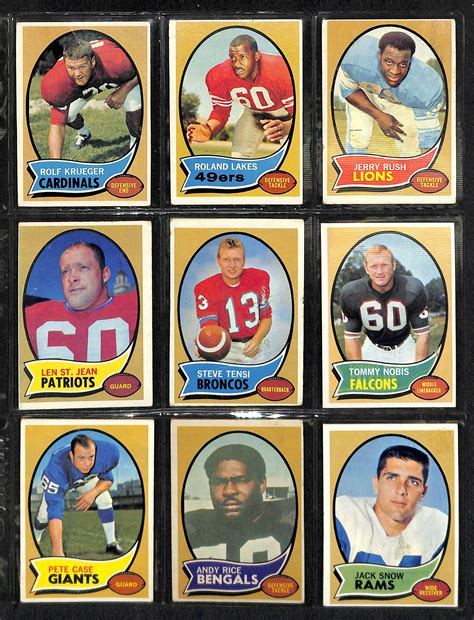 vintage football cards by year