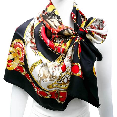 vintage hermes silk scarf