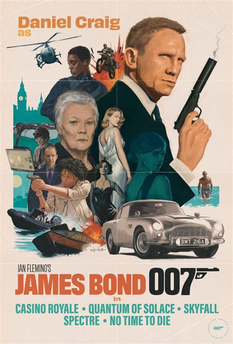 vintage james bond posters