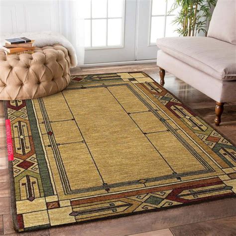 vintage linoleum rugs kitchen mission style