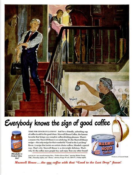 vintage maxwell house coffee ads