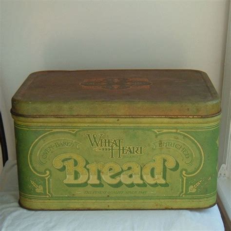 Vintage Metal Bread Box Value