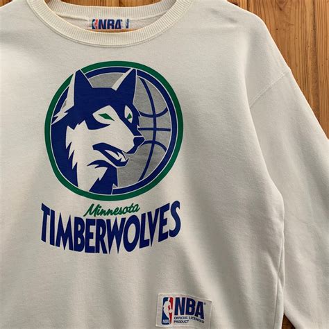 vintage minnesota timberwolves sweatshirt