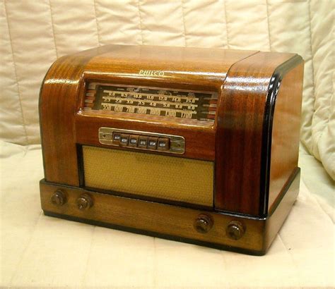 vintage philco radio fm tabletop