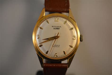 vintage rodania poltimer watch