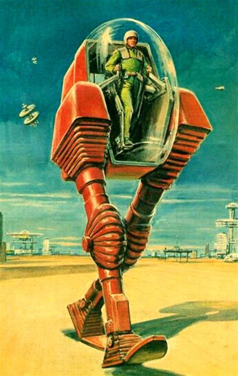 vintage science fiction artwork
