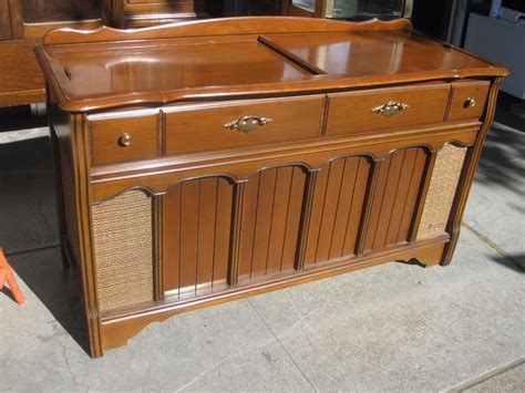 Discover the Ultimate Retro Vibe with Our Vintage Stereo Cabinet with Turntable for Sale!