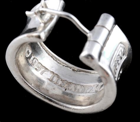 vintage tiffany sterling silver earrings